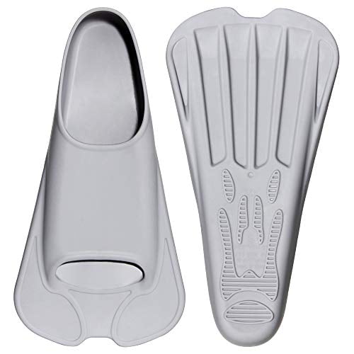 CAPAS Swim Training Fins Comfortable Silicone Swimming Flippers Short Blade Build Leg Strength CAPAS Swim Training Fins Comfortable Silicone Swimming Flippers Short Blade Build Leg Strength